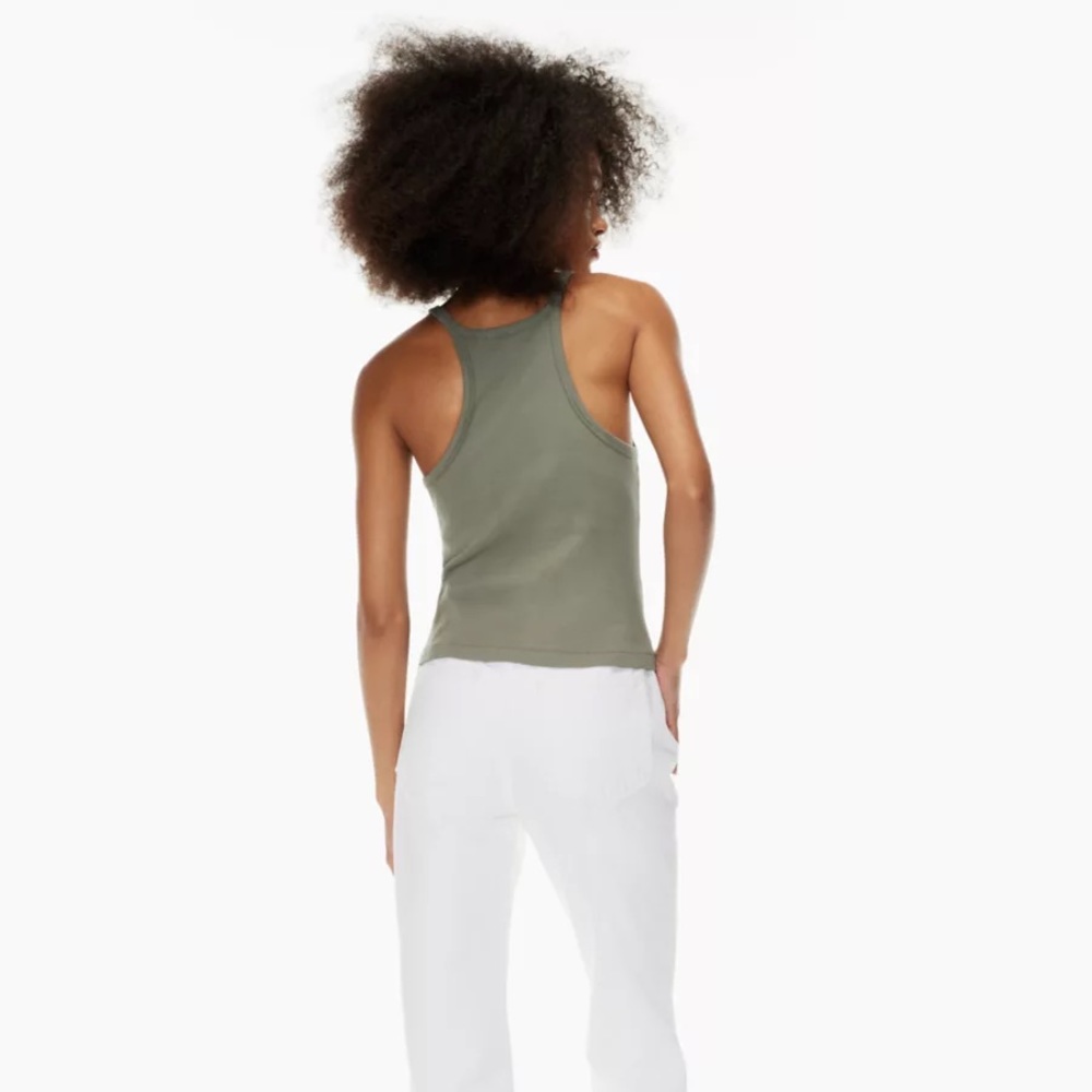 Denim Forum | The Jane Ribbed Tank - Picture 4 of 6